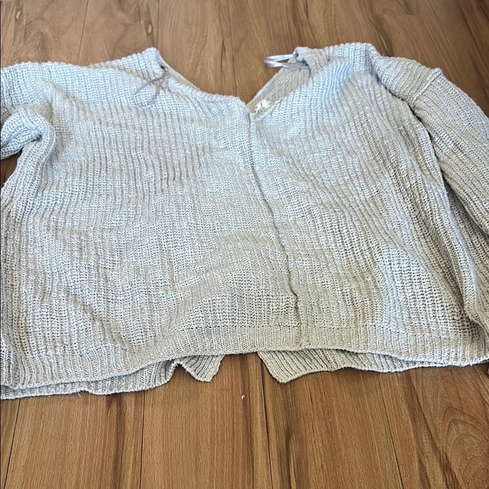Hippie Rose Cream Knit Cardigan